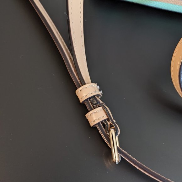 kate spade New York Grove Street Printed Millie Crossbody Handbag - Dune Stripe - Picture 3 of 11